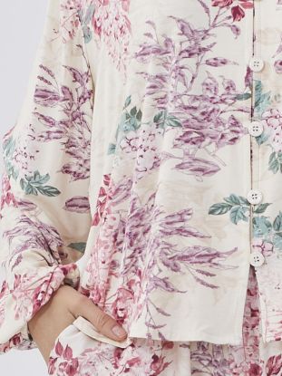Picture of Women's Two-Piece Pajama with Buttons