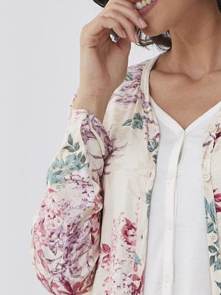 Picture of Women's Three-Piece Pajama with Buttons