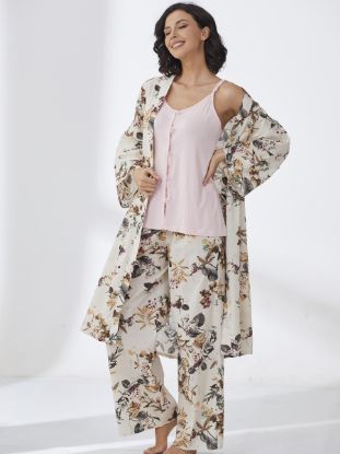 Picture of Women's Three-Piece Pajama