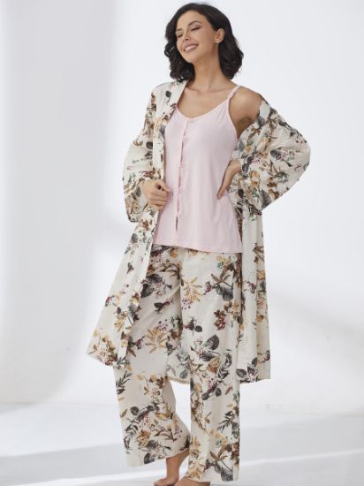 Picture of Women's Three-Piece Pajama