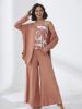 Picture of Women's Three-Piece Pajama with Buttons