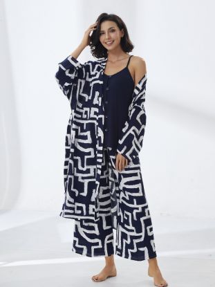 Picture of Women's Three-Piece Pajama