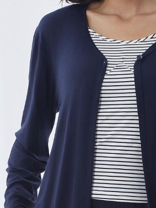 Picture of Women's Three-Piece Pajama with Buttons