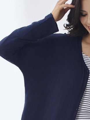 Picture of Women's Three-Piece Pajama with Buttons