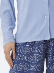 Picture of Women's Two-Piece Pajama with Buttons