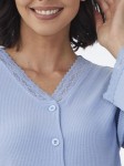 Picture of Women's Two-Piece Pajama with Buttons