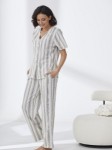 Picture of Women's Two-Piece Pajama with Buttons