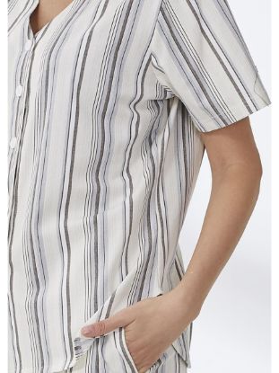 Picture of Women's Two-Piece Pajama with Buttons