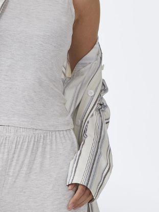 Picture of Women's Three-Piece Pajama with Buttons