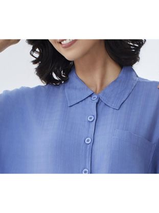 Picture of Women's Two-Piece Pajama with Buttons