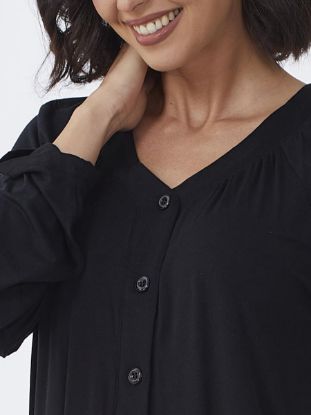 Picture of Women's Two-Piece Pajama with Buttons