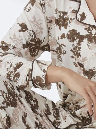 Picture of Women's Two-Piece Pajama with Buttons