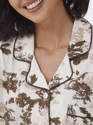 Picture of Women's Two-Piece Pajama with Buttons