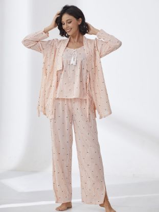 Picture of Women's Three-Piece Pajama