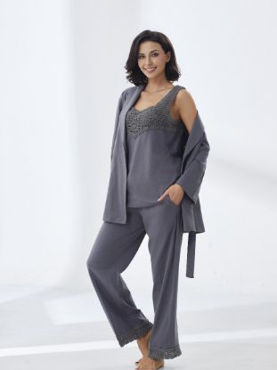 Picture of Women's Three-Piece Pajama