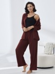 Picture of Women's Three-Piece Pajama with Buttons