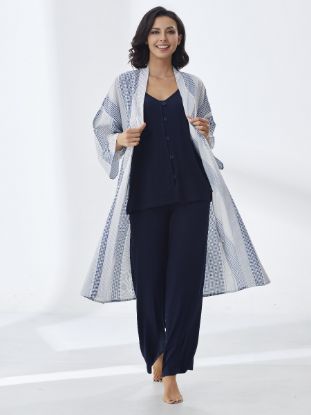 Picture of Women's Three-Piece Pajama