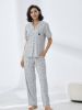Picture of Women's Two-Piece Pajama with Buttons