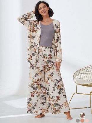 Picture of Women's Three-Piece Pajama