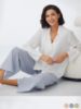 Picture of Women's Two-Piece Pajama with Buttons