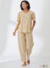 Picture of Women's Two-Piece Pajama with Buttons