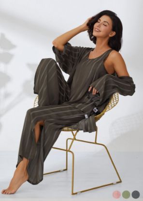 Picture of Women's Three-Piece Pajama