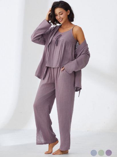 Picture of Women's Three-Piece Pajama