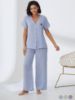 Picture of Women's Two-Piece Pajama with Buttons