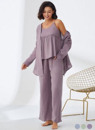 Picture of Women's Three-Piece Pajama