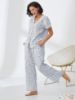 Picture of Women's Two-Piece Pajama with Buttons