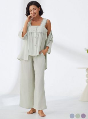 Picture of Women's Three-Piece Pajama