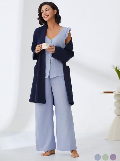 Picture of Women's Three-Piece Pajama