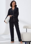 Picture of Women's Two-Piece Pajama with Buttons