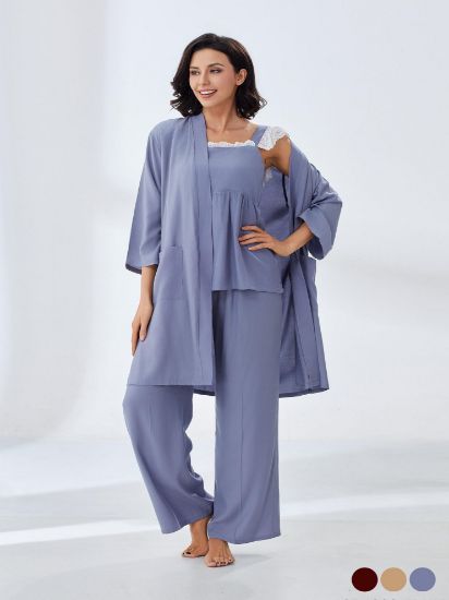 Picture of Women's Three-Piece Pajama