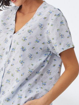 Picture of Women's Two-Piece Pajama with Buttons