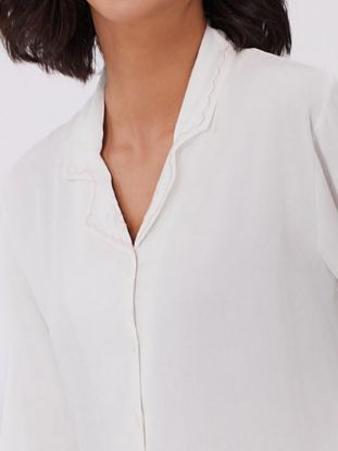 Picture of Women's Two-Piece Pajama with Buttons