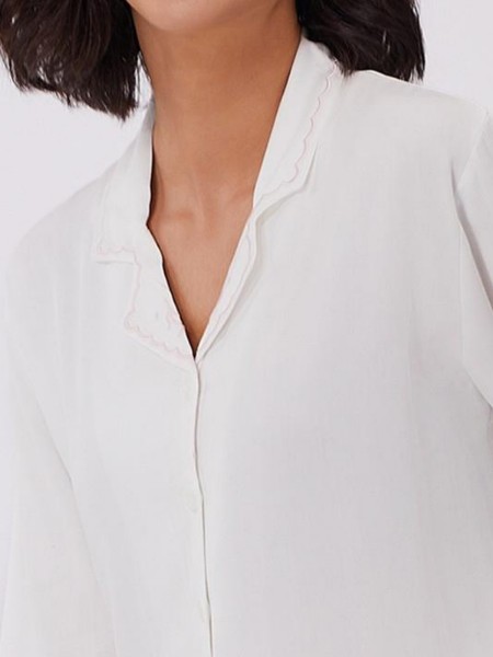 Picture of Women's Two-Piece Pajama with Buttons