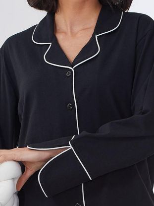 Picture of Women's Two-Piece Pajama with Buttons