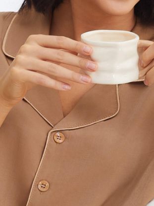 Picture of Women's Two-Piece Pajama with Buttons