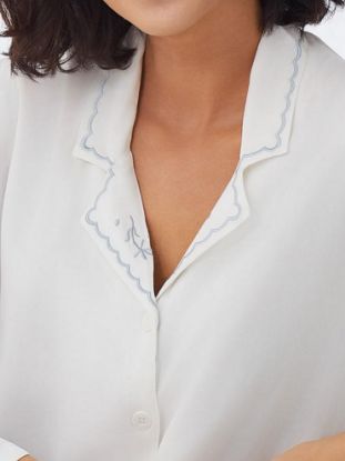 Picture of Women's Two-Piece Pajama with Buttons