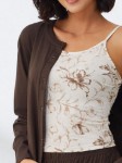 Picture of Women's Three-Piece Pajama with Buttons