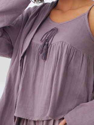 Picture of Women's Three-Piece Pajama