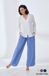 Picture of Women's Two-Piece Pajama with Buttons