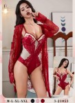 Picture of Women's two-piece lingerie robe