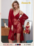 Picture of Women's two-piece lingerie robe