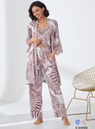 Picture of Women's Three-Piece Pajama