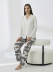 Picture of Women's Two-Piece Pajama with Buttons