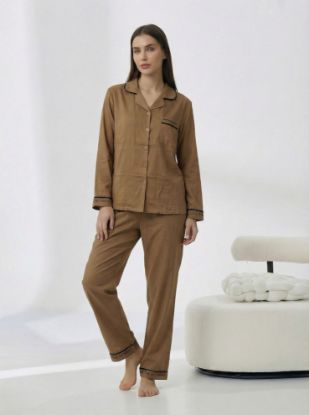 Picture of Women's Two-Piece Pajama with Buttons