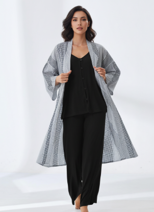 Picture of Women's Three-Piece Pajama