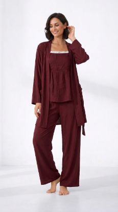 Picture of Women's Three-Piece Pajama